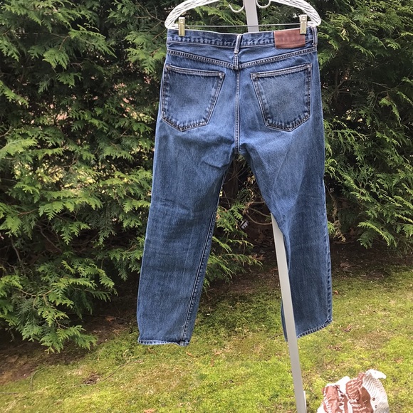 Lands' End Mens Blue Denim Jeans (#1) Size 32x32 - Picture 3 of 9